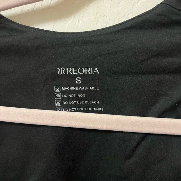 ReoRia Black Square Neck Bodysuit - Picture 4 of 5